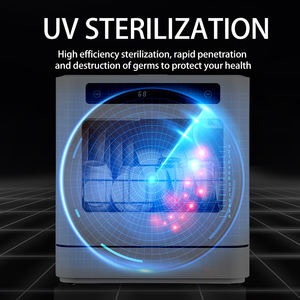 Mini <span class=keywords><strong>Lave</strong></span>-<span class=keywords><strong>Vaisselle</strong></span> Intelligent de Bonne Qualité, Portable, Entièrement Automatique, Stérilisateur, <span class=keywords><strong>Lave</strong></span>-Verres pour Comptoir de Cuisine Domestique - Product Image 5