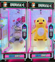 Promotion : Machine d'arcade de type grue à ciseaux pour peluches de grande taille, thème coiffeur, pour les marchés des Philippines, d'Indonésie et de Malaisie, avec support OEM