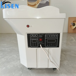 Lavabo Portátil para Champú KISEN con Tanque de Agua de 60L, Terapia Capilar sin Plomería y Vaporizador, Mueble de Salón de Alta Calidad - Product Image 6