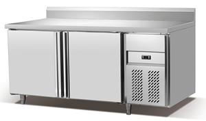 Mesa Refrigeradora de Acero Inoxidable, Consola Congeladora para Restaurante, Cocina, Pizzerí<span class=keywords><strong>a</strong></span>, Mesa Congeladora - Product Image 2