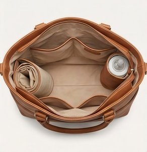 Sac à langer <span class=keywords><strong>de</strong></span> <span class=keywords><strong>maternité</strong></span> en cuir végétalien fantaisie, étanche, personnalisé par <span class=keywords><strong>le</strong></span> fabricant OEM, sac <span class=keywords><strong>de</strong></span> <span class=keywords><strong>maternité</strong></span> <span class=keywords><strong>pour</strong></span> l'hôpital - Product Image 2
