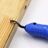Herramienta Manual Personalizable de Grado DIY para Recortar, Cuchilla Raspadora de Acero para Biselado, Herramienta Manual para Desbarbar y Recortar Cajas de Plástico
