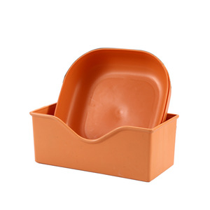 Ensemble de rangement pour soucoupes en PP, étagère à vaisselle colorée pour l'organisation de la vaisselle de cuisine - Product Image 3