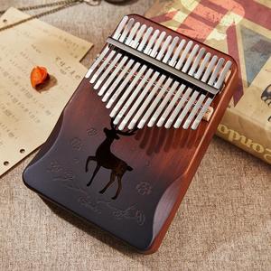 Kalimba Portátil de Alta Calidad, Piano de Pulgar de Madera, Mini <span class=keywords><strong>Calimba</strong></span> de Madera, Kit de Instrumento Musical, Accesorio de Piano de Dedo Pequeño - Product Image 4