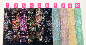 Robe de Soirée de Luxe Haut de Gamme en Dentelle, Broderie Florale, Nouveau Design 2026, Tissu en <span class=keywords><strong>Tulle</strong></span> Brodé de Paillettes, Vente Directe Usine - Product Image 6