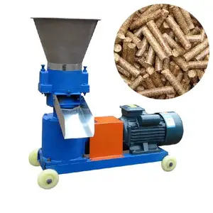 Best Selling Homeuse Mobile Type Trator Driven Flat Die Pellet Machine Para Madeira