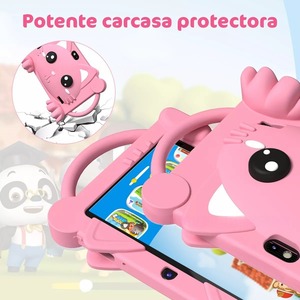 Nouvelle tablette pour enfants de 7 pouces, processeur quadricœur, 2 Go de RAM + 32 Go de stockage, tablette robuste avec WiFi et réseau 4G, jouet éducatif, cadeau pour bébé - Product Image 2