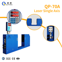 Étriers laser à axe unique de haute précision QP-70A (métal aluminium) pour la mesure de jauge de fil de câble extrudant le diamètre de la ligne