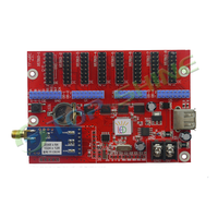 Met hoge grijs HD-C10C Video Full Kleur USB + Ethernet-poort LED Asynchrone Controlekaart Indoor & Outdoor LED display wtih 10X75E