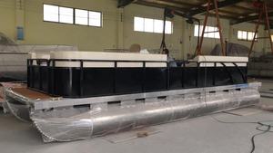 Approvisionnement d'usine 23ft bateau ponton en aluminium avec fauteuil roulant - Product Image 5