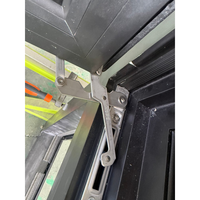 Ventana Abatible y Giratoria de Aluminio Premium con Tecnología SlimFrame para Construcción Sostenible