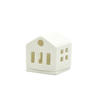 समकालीन क्रिसमस कुटीर सजावट सिरेमिक चमकदार सजावटी फूलदान - Product Image 3