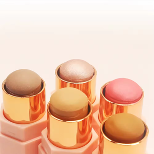 <span class=keywords><strong>Rubor</strong></span> en Crema Vegano de Marca Privada, Barra de Maquillaje, <span class=keywords><strong>Rubor</strong></span>, Maquillaje Rosa, Tinte Personalizado para Labios, Ojos y Mejillas, Barra de <span class=keywords><strong>Rubor</strong></span> Resistente al Agua - Product Image 2