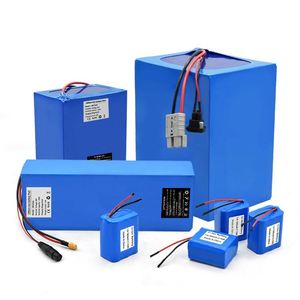 แบตเตอรี่ลิเธียมไอออนทรงกระบอก 18650 21700 ขนาด 12V 24V 36V 48V 52V 60V 72V 20Ah 25Ah 30Ah 40Ah 50Ah 60Ah พร้อม BMS ขายส่ง - Product Image 1