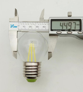 Lampu Edison Led <span class=keywords><strong>G45</strong></span> bohlam filamen plastik murah bohlam <span class=keywords><strong>G45</strong></span> <span class=keywords><strong>1W</strong></span> Led E27 B22 220V 120V Edison <span class=keywords><strong>G45</strong></span> lampu Retro - Product Image 6