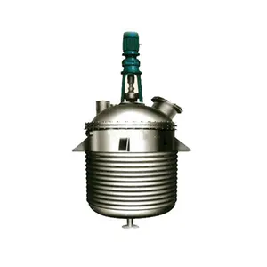 Reactor de tanque agitado Modelo Reactor automático Calentamiento de vapor Tanque de agitación Tanque de mezcla química