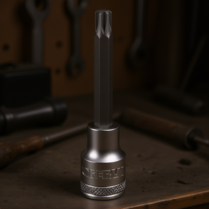 Fervi - Accesorio de Llave de Precisión con Punta Torx de 10 mm y Vástago Largo - Product Image 3