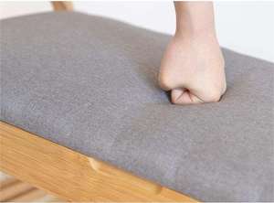 Scarpiera di bambù moderno cuscino morbido Design semplice pieghevole cambio scarpe <span class=keywords><strong>panca</strong></span> per la casa soggiorno o uso <span class=keywords><strong>esterno</strong></span> - Product Image 2