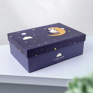 Caja de Embalaje Rectangular de Papel para Regalos, Caja de Embalaje Personalizada para Zapatos con Impresión de Logotipo - Product Image 2