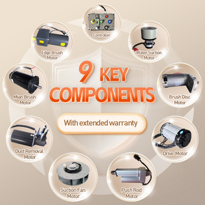 للمطارات التي تتطلب تنظيفًا طويل الأمد للأرضيات، والمدارس التي تعتني بالنظافة الآمنة، جهاز التنظيف بالركوب R-XS1450 - Product Image 6