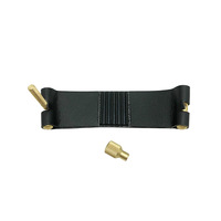 Ligature métallique pour embouchure de saxophone en ébonite, clip en acier inoxydable pour embouchure de clarinette alto et ténor