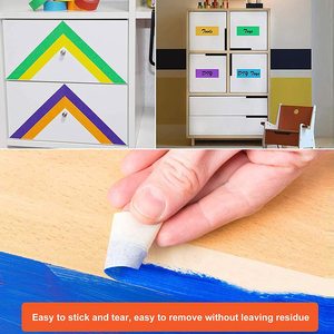 Giá Bán Buôn Đầy Màu Sắc 18 Mét <span class=keywords><strong>Masking</strong></span> <span class=keywords><strong>Tape</strong></span> Màu Xanh Họa Sĩ Băng Cho Ô Tô Sơn - Product Image 6