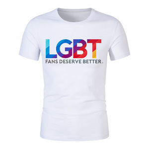 Personalizado al por mayor Arco Iris <span class=keywords><strong>LGBT</strong></span> orgullo <span class=keywords><strong>Camiseta</strong></span> para los hombres - Product Image 2