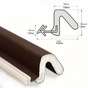 <span class=keywords><strong>Q</strong></span> <span class=keywords><strong>Lon</strong></span> Bọt Cửa Weatherstrip Con Dấu Cho Cửa Ra Vào Và Cửa Sổ Cách Nhiệt Niêm Phong Dải - Product Image 2