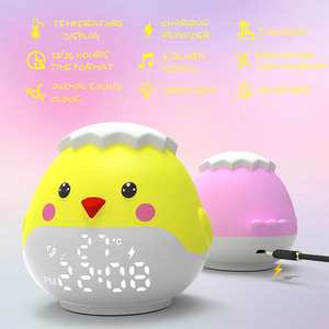 Animal reloj de alarma para los niños del bebé dormir <span class=keywords><strong>despertador</strong></span> reloj para niños - Product Image 4