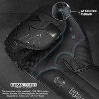 Gants de boxe professionnels pour entraînement et sparring, en cuir Maya, pour Muay Thai, MMA, Kickboxing, unisexe adulte, paume ventilée, multicouche