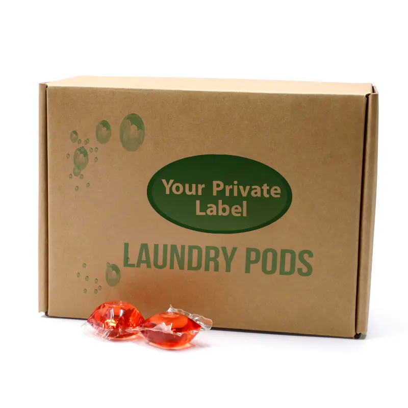 Eco-friendly biodegradable washing detergent pods laundry capsule for washing machine laundry pods