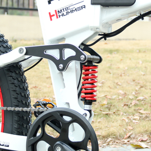 欧盟 SAMEBIKE 新款 LO26 26*3.0 英寸宽胎折叠式男士电动自行车 48V 15Ah 250W 电机强力 7 速液压刹车山地电动自行车 - Product Image 4