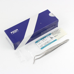 Pinzas Dentales de 16 cm, Curvatura Simple y Doble, con Posicionamiento para Instrumentos de Cuidado Bucal - Product Image 2