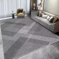 Tapis nordique salon lumière luxe Senior canapé Table à thé couverture ménage chambre lit grand tapis imprimé 3d
