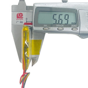 LP573450 1050mAh 3,7V DTP Polymer-Lithium-Akku Li-Po-Batterie - Product Image 2