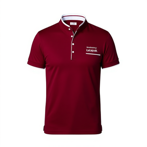 Professional 100% Cotton Men's <b>T</b>-<b>Shirts</b> Premium Quality Solid Pattern Formal Breathable Short Sleeve 240g Knitted Bulk Wholesale - Product Image 1