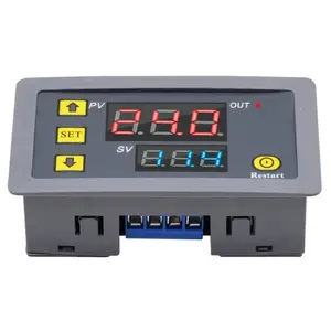 110V 220V 12V 24V Digitale Tijdvertraging Relais Led Display Cyclus Timer Controle Instelbare Timing Relay Tijdvertragingsschakelaar