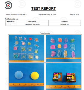 สไลม์รูปซานต้าพร้อมกรงเล็บ ของเล่นบีบ TPR สำหรับคริสต์มาส เนื้อนิ่ม บีบคลายเครียด รูปสัตว์เสมือนจริง - Product Image 6