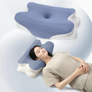 Lianda P-125 Nhà Máy Giá OEM ODM chỉnh hình cổ tử cung đường viền Ergonomic Bộ nhớ bọt giường gối cho giấc ngủ thoải mái - Product Image 1