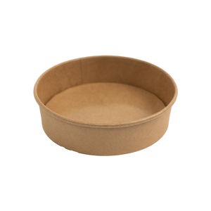 กล่องอาหารกระดาษคราฟท์แบบใช้แล้วทิ้งรักษ์โลก ทรงสี่เหลี่ยมผืนผ้า พร้อมฝาปิด กันน้ำมัน กันรั่วซึม เกรดสำหรับอาหาร บรรจุภัณฑ์อาหารแบบนำกลับบ้าน - Product Image 2