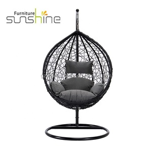 เก้าอี้แขวนทรงหยดน้ำทันสมัย <span class=keywords><strong>Sunshine</strong></span> TF-9710/TF-9710L ทำจากหวาย PE สำหรับใช้งานกลางแจ้ง - Product Image 4
