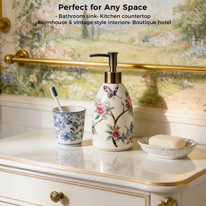 <span class=keywords><strong>Distributeur</strong></span> de <span class=keywords><strong>savon</strong></span> <span class=keywords><strong>liquide</strong></span> en céramique de style européen de luxe populaire pour la décoration intérieure (vente en gros) - Product Image 6