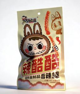 QiWei famoso chino suave picante Hot Sticks aperitivos de grano 20g sabores surtidos BOLSA DE TRIGO <span class=keywords><strong>Latiao</strong></span> 180 días de vida útil - Product Image 3