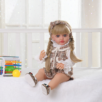 Muñecas de 55 cm Súper Ventas Económicas para Niñas, Muñecas BJD de Alta Calidad, Hermoso Juguete DIY con Ropa, Muñecas Reborn de Silicona para Niñas