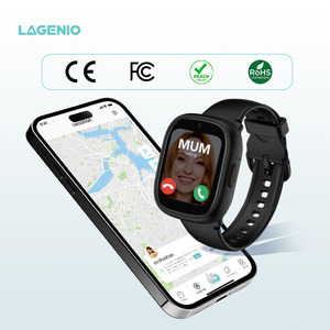 Reloj Inteligente para Niños LAGENIO K3 4G con GPS, Botón SOS, Videollamadas, Resistente al Agua IP68, Tarjeta SIM, Posicionamiento Cuadrado - Product Image 1