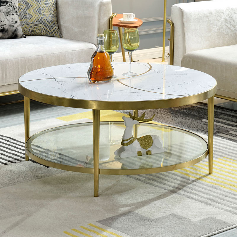 โต๊ะกาแฟทรงกลมเดี่ยว