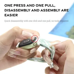 सियोमी बैंड के लिए ब्राइड नायलॉन स्ट्रैप + चुंबकीय बकल <span class=keywords><strong>3</strong></span> 4 5 6 7 8 समायोज्य त्वचा के अनुकूल खेल स्मार्ट घड़ी बैंड ब्रेसलेट - Product Image 3