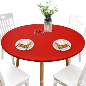 Tovaglia Elasticizzata in Spandex per Tavolo <span class=keywords><strong>da</strong></span> Cocktail, Copritavolo Rotondo Elasticizzato per Bar e Matrimoni - Product Image 3
