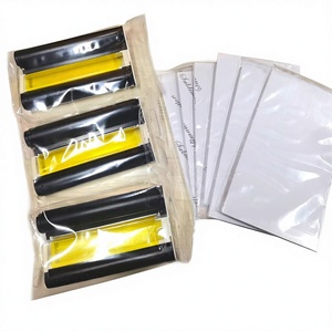 Compatible avec l'<span class=keywords><strong>imprimante</strong></span> photo compacte SELPHY CP, lot de 3 papiers encreurs PT-108IN/PT108, 108 feuilles 4x6 brillantes - Product Image 2