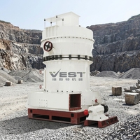 Équipement minier vertical à haute efficacité, broyeur Raymond pour le broyage fin des roches et des minerais, industrie de la construction